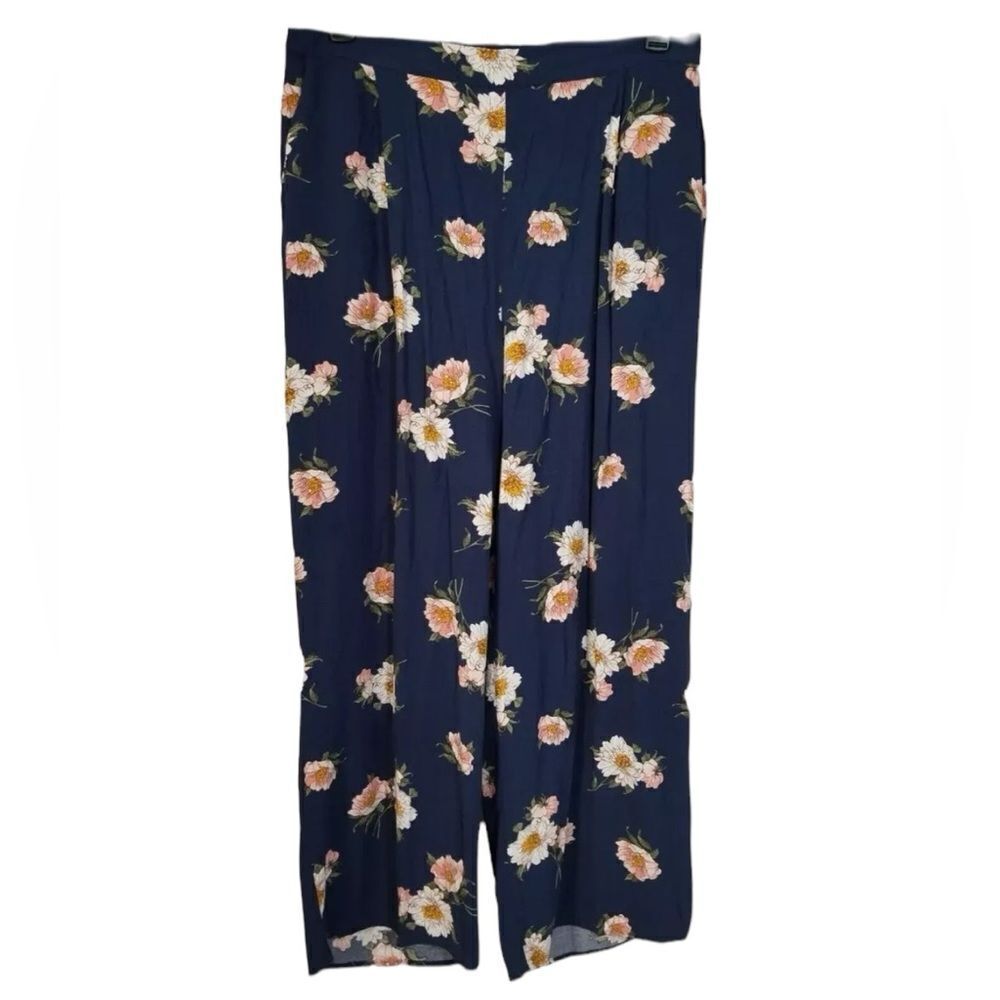 FLORAL‎ ELASTIC WAIST WOMENS PANTS BY XHILARATION, size Large